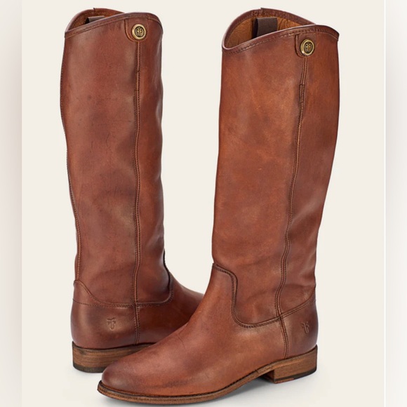 Frye Melissa Button 2 Tall Leather Boots~ Size 7.5 NWOT - Picture 4 of 14